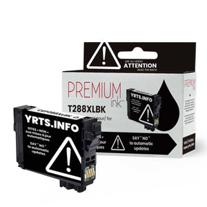 Compatible EPSON T288XL (T288XL120) Black Inkjet Cartridge Premium Quality - Cartouches Certifiées