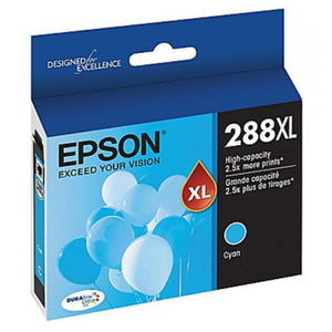 EPSON T288XL (T288XL220) Cyan Original Inkjet Cartridge - Cartouches Certifiées