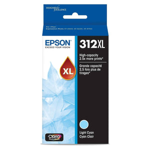 EPSON T312XL (T312XL520) Light Cyan Original Inkjet Cartridge - Cartouches Certifiées