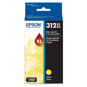 EPSON T312XL (T312XL420) Yellow Original Inkjet Cartridge - Cartouches Certifiées