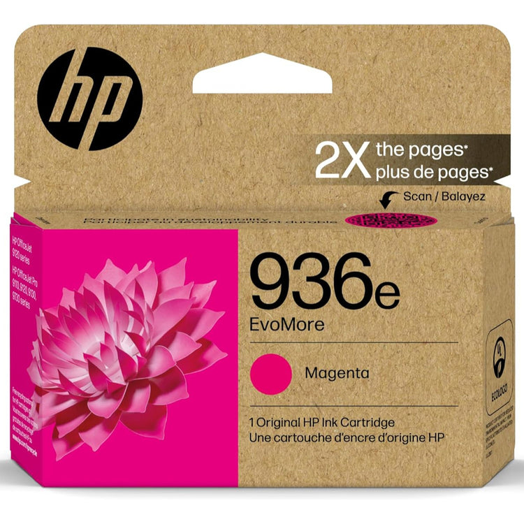 HP 936E (4S6V4LN) EVOMORE Magenta Original Inkjet Cartridge - Cartouches Certifiées