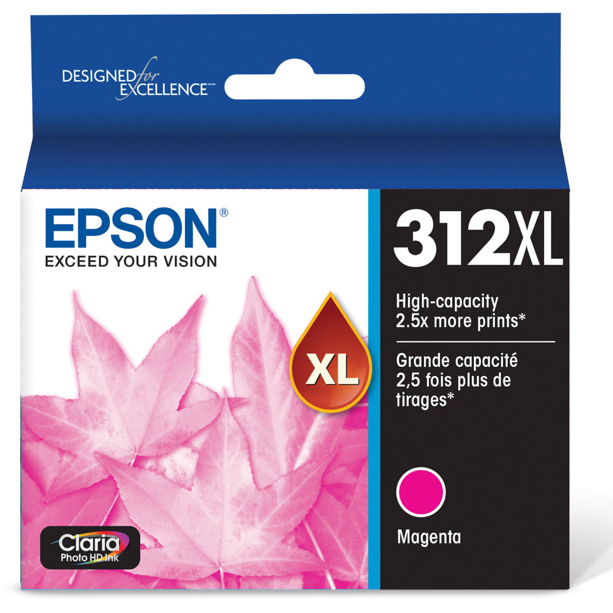 EPSON T312XL (T312XL320) Magenta Original Inkjet Cartridge - Cartouches Certifiées