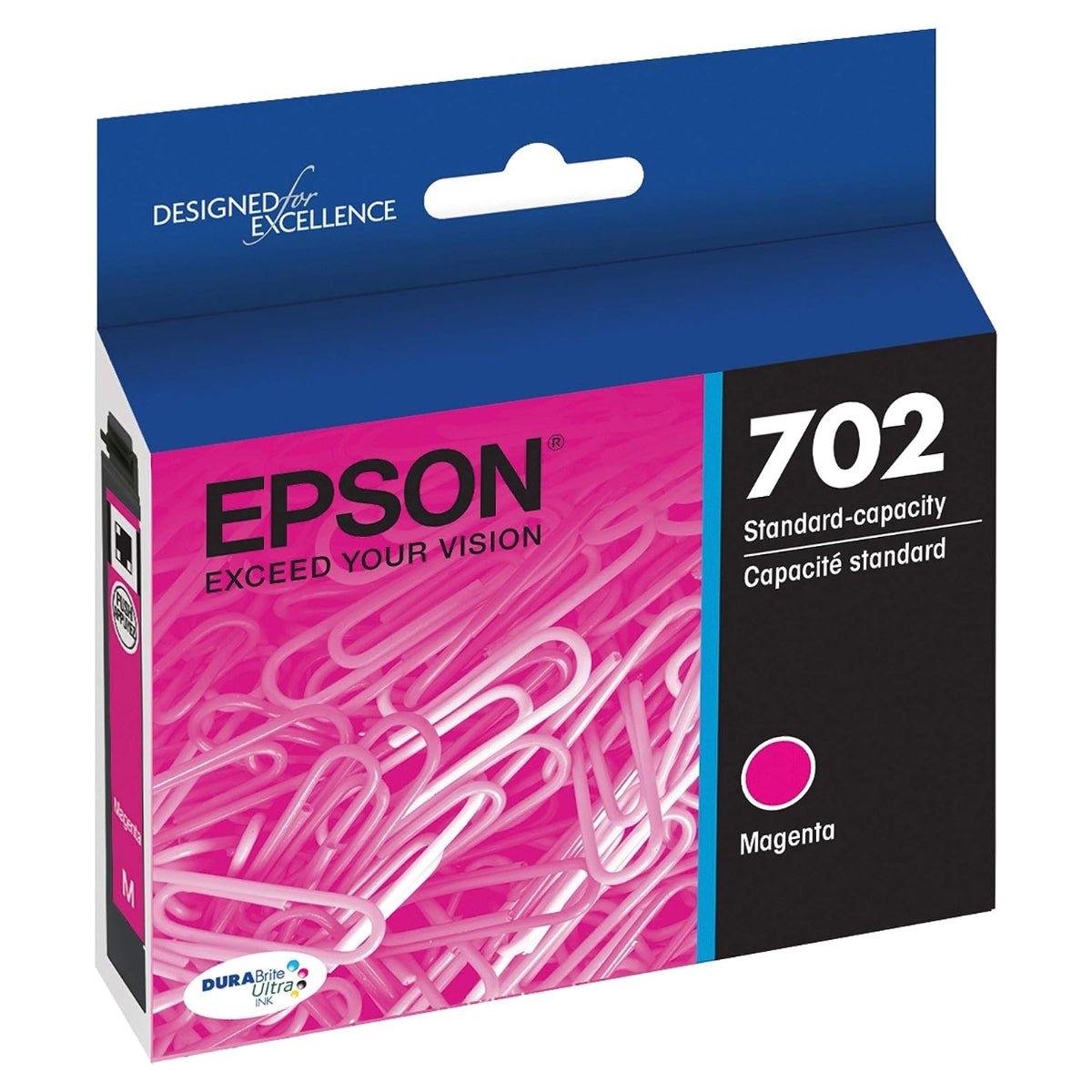 EPSON T702 (T702320) Magenta Original Inkjet Cartridge - Cartouches Certifiées