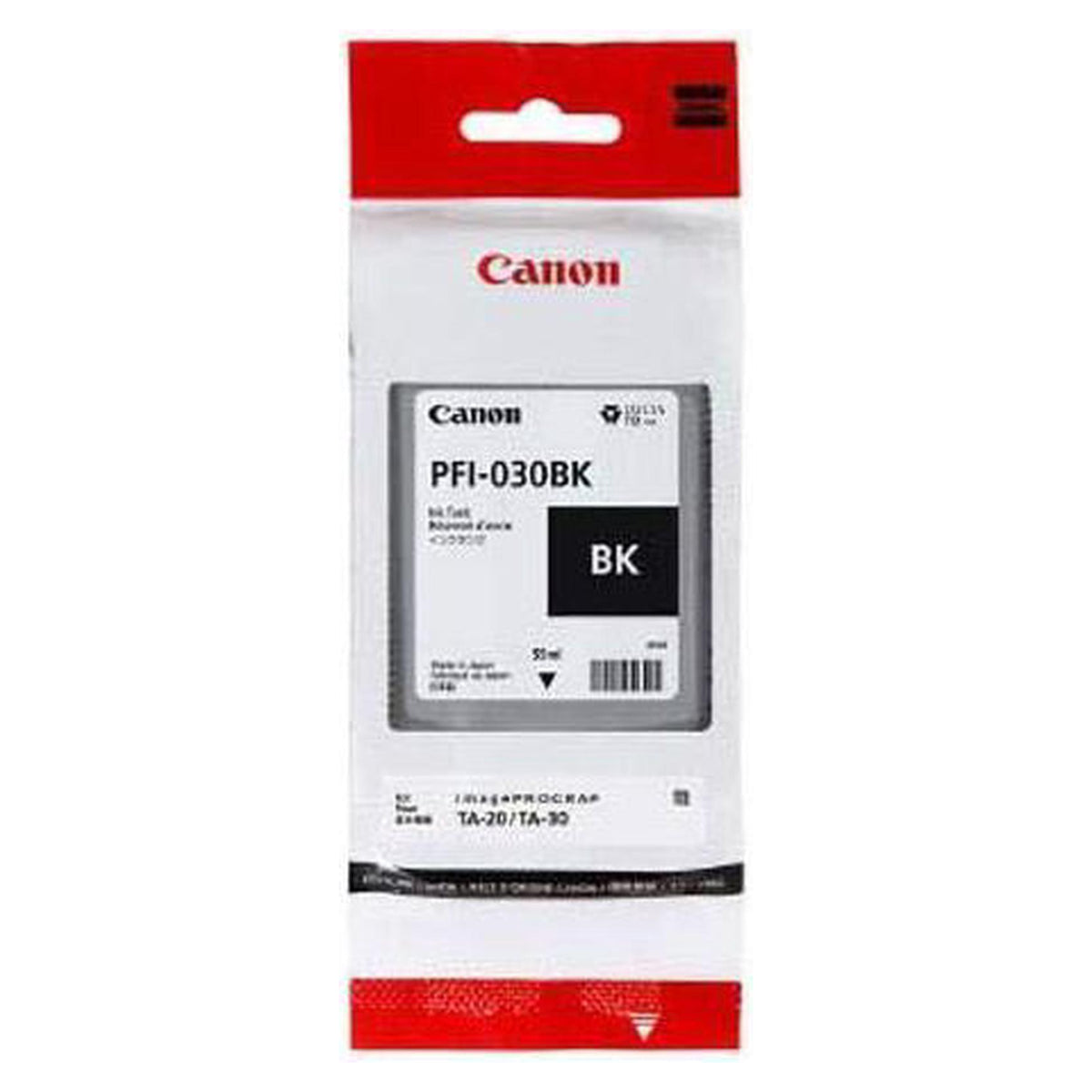 CANON PFI-030 55ml (3489C001 ) Black Original Inkjet Cartridge - Cartouches Certifiées