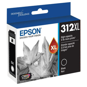 EPSON T312XL (T312XL120) Black Original Inkjet Cartridge - Cartouches Certifiées