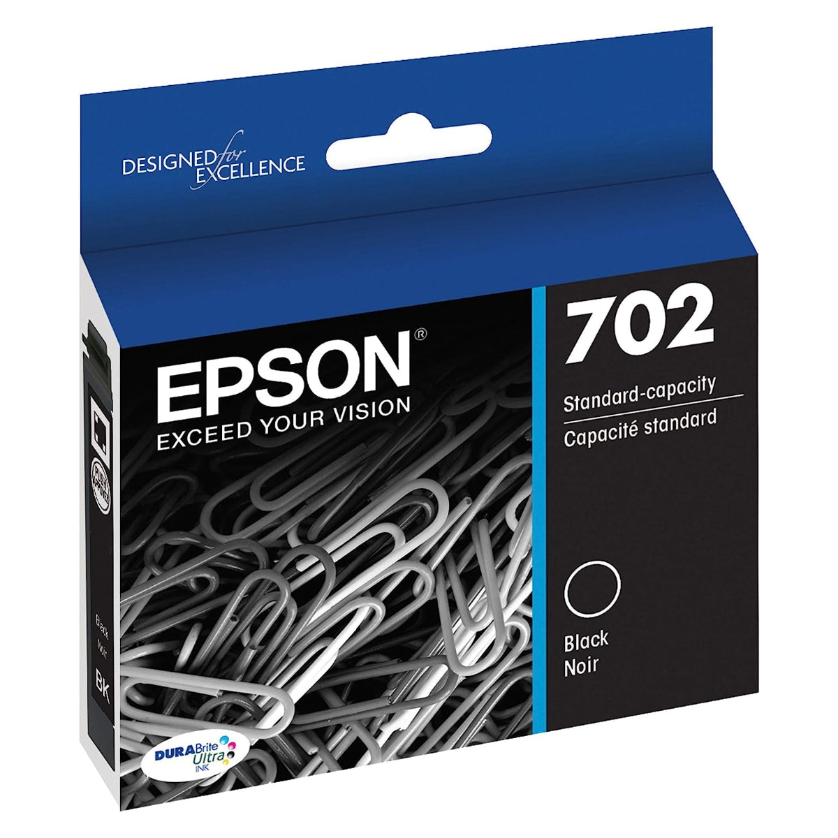 EPSON T702 (T702120) Black Original Inkjet Cartridge - Cartouches Certifiées