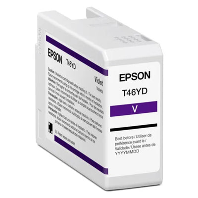 EPSON T46Y - 50ml (T46YD00) Violet Original Inkjet Cartridge - Cartouches Certifiées