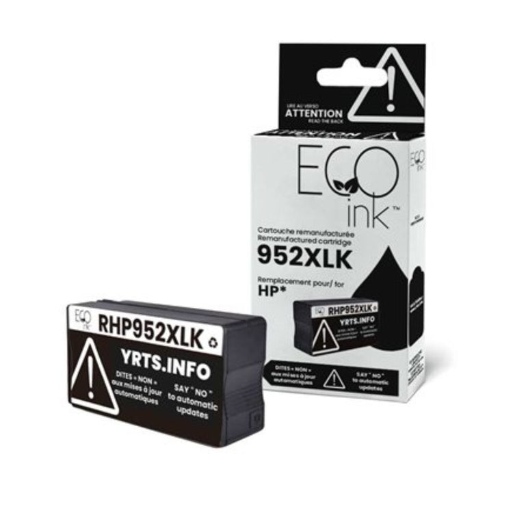 Refurbished HP 952XL (F6U19AN) Black Inkjet Cartridge - Cartouches Certifiées