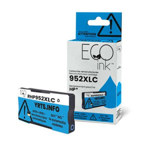 Refurbished HP 952XL (L0S61AN) Cyan Inkjet Cartridge - Cartouches Certifiées