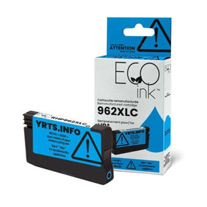 Refurbished HP 962XL (3JA00AN) Cyan Inkjet Cartridge - Cartouches Certifiées