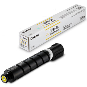 CANON GPR-58 (2185C003AA) Yellow Original Toner Cartridge - Cartouches Certifiées