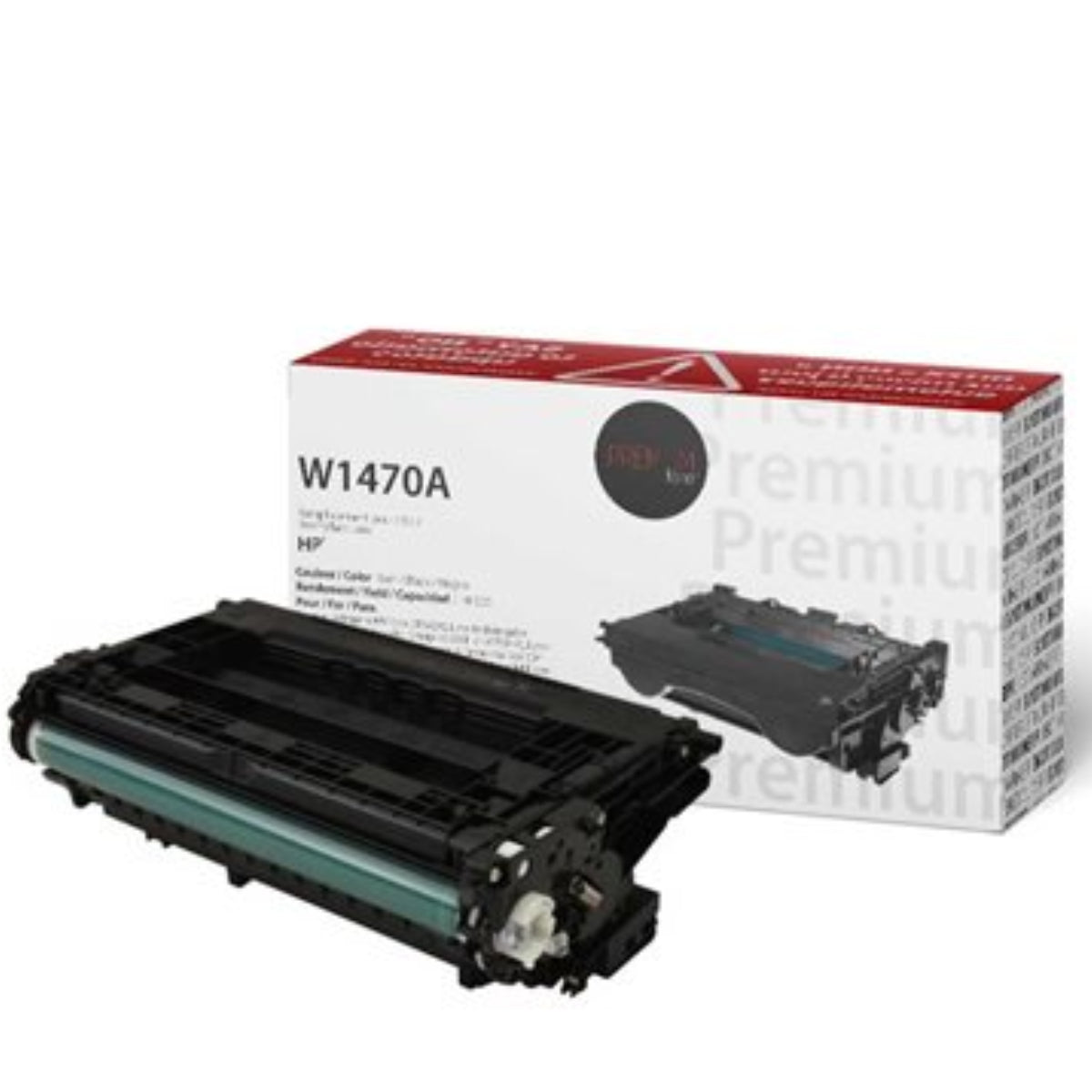 Compatible HP (147A) Black Toner Cartridge Premium Quality - Cartouches Certifiées