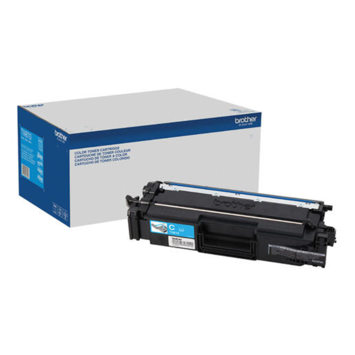 BROTHER TN-810C Cyan Original Toner Cartridge - Cartouches Certifiées