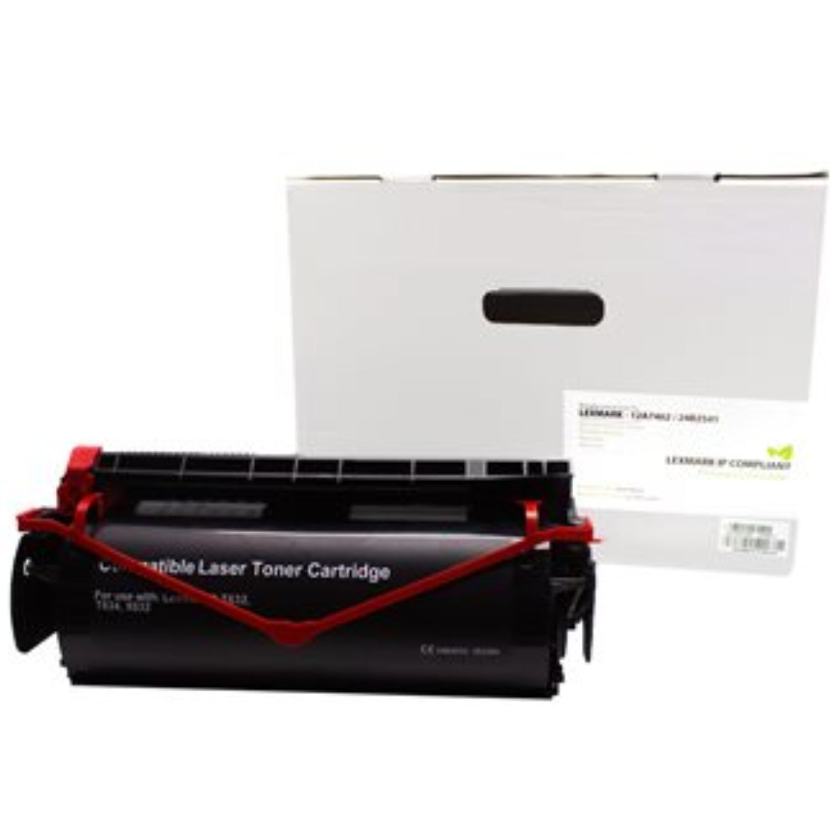 LEXMARK 12A7460 Black Compliant Toner Cartridge - Cartouches Certifiées