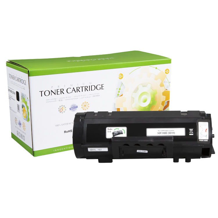 LEXMARK 50F1H00 (501H) Black Compliant Toner Cartridge - Cartouches Certifiées