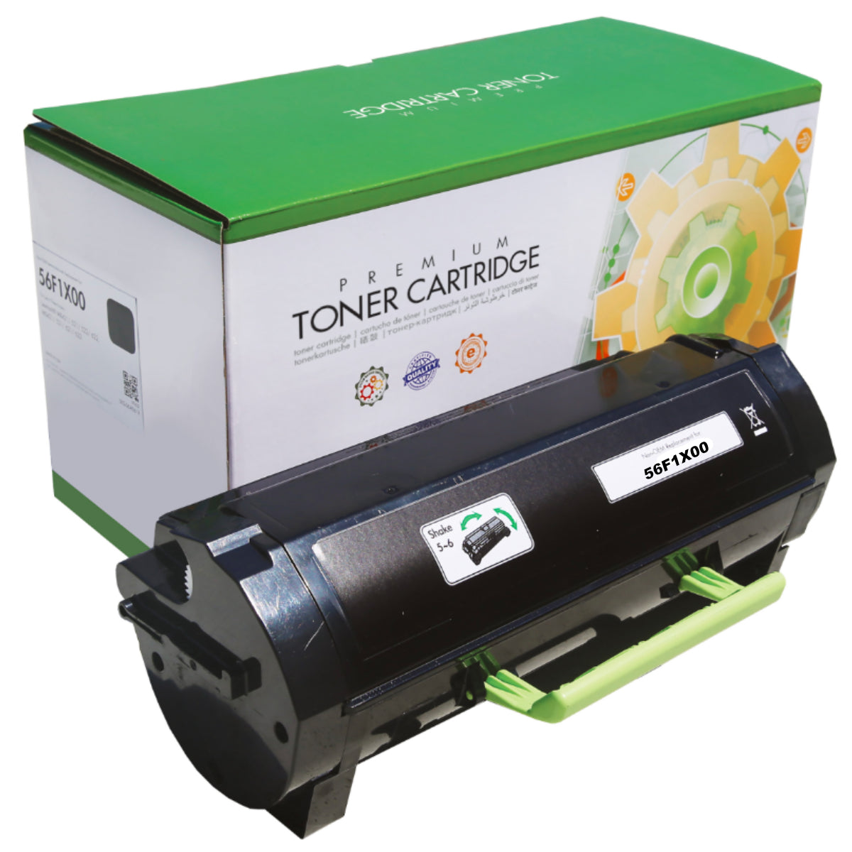 LEXMARK 56F1X00 (56F0XA0) Black Compliant Toner Cartridge - Cartouches Certifiées