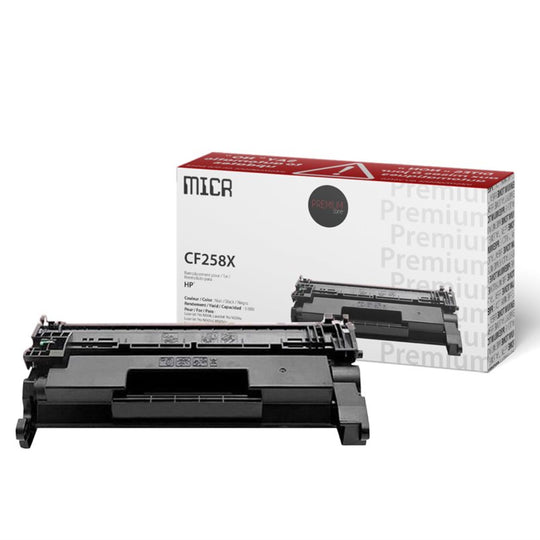 Compatible HP (58X) MICR Noir Cartouche Laser Qualité supérieure