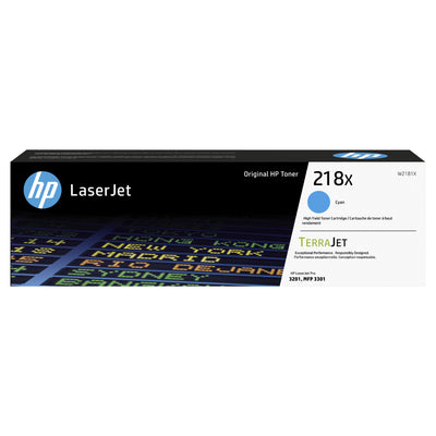 HP W2181X (218X) Cyan Original Toner Cartridge - Cartouches Certifiées