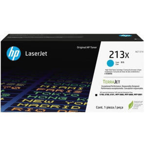 HP W2131X (213X) Cyan Original Toner Cartridge - Cartouches Certifiées