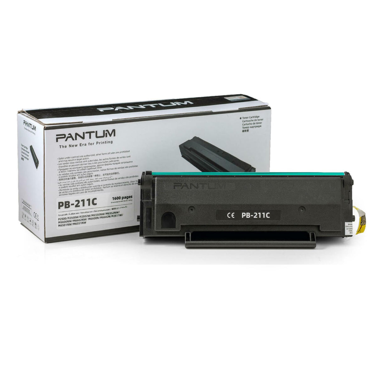 PANTUM PB-211EV Noir Originale Économique Cartouche Laser