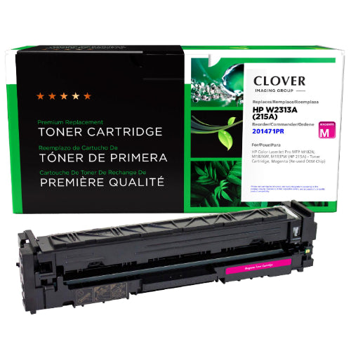 Refurbished HP W2313A (215A) Magenta Toner Cartridge - Cartouches Certifiées