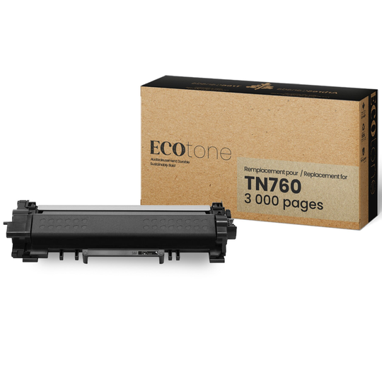 Remise à Neuf BROTHER TN-760 Noir Cartouche Laser