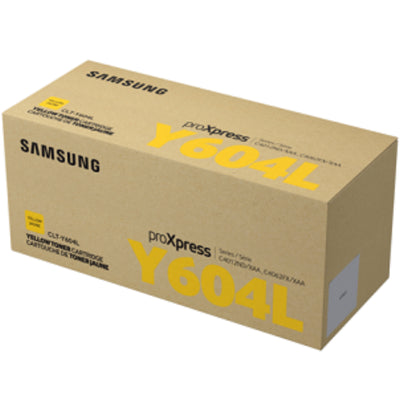SAMSUNG CLT-Y604L (SU558A) Yellow Original Toner Cartridge - Cartouches Certifiées