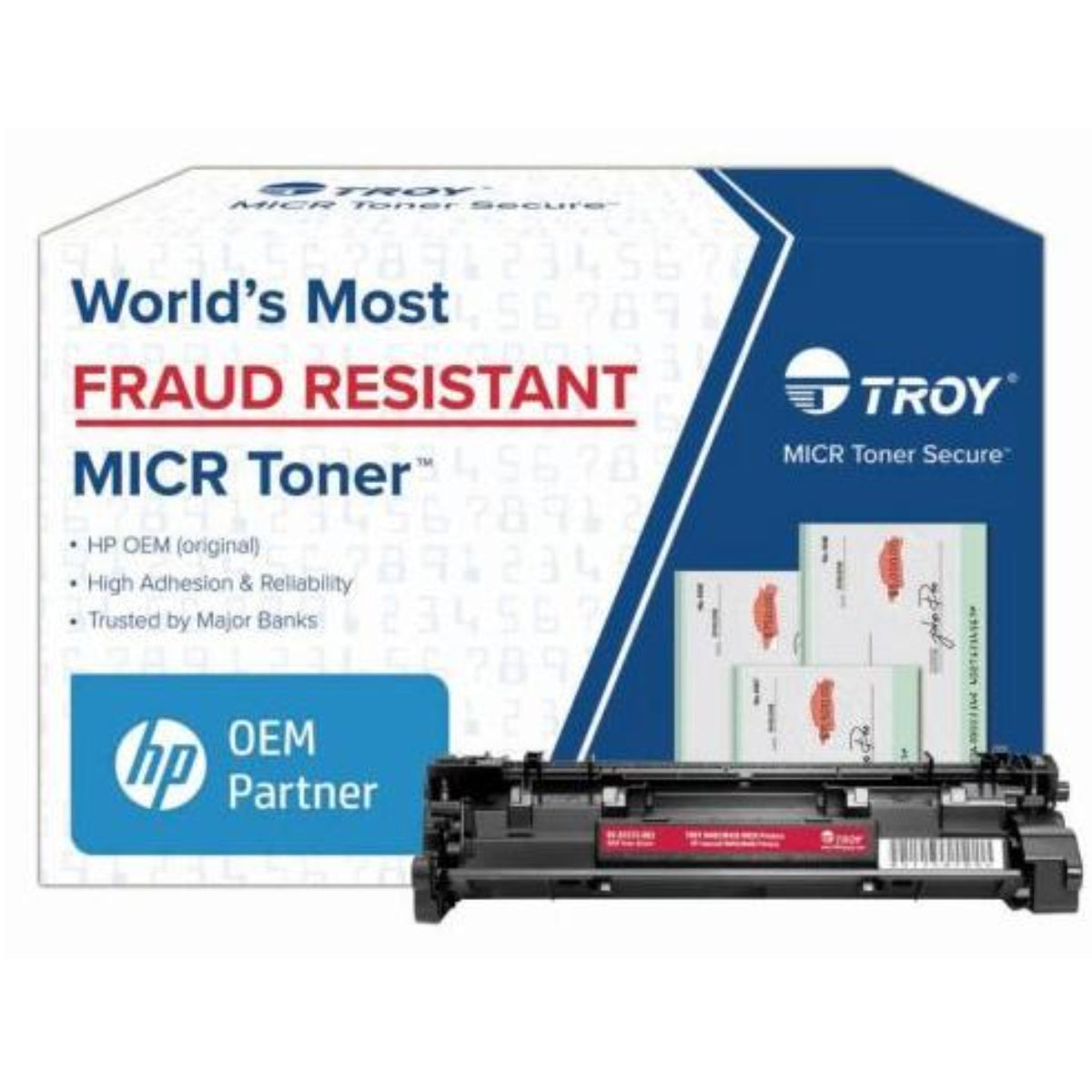 TROY HP CF226A MICR (26A, 02-81575-001) Black Original Secure Toner Cartridge - Cartouches Certifiées