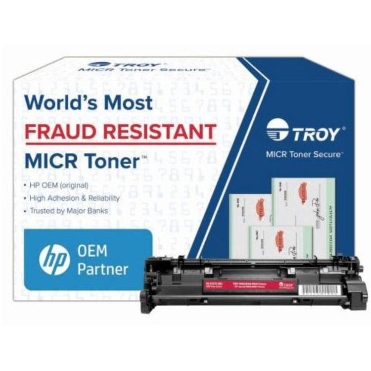 TROY HP CF226A MICR (26A, 02-81575-001) Black Original Secure Toner Cartridge - Cartouches Certifiées