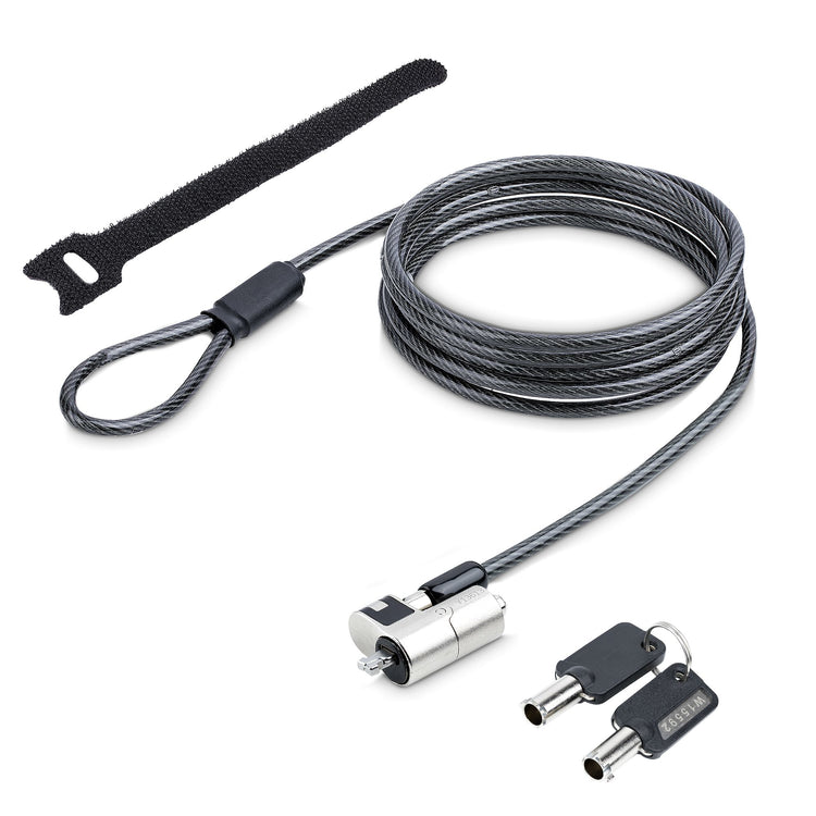 StarTech.com NANOK-LAPTOP-LOCK câble antivol Noir, Argent 2 m - Image 6