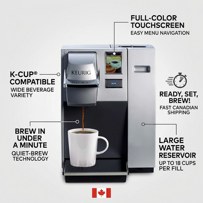 COFFEE BREWER-KEURIG K155 OFFICEPRO (00155) 1/EA - Cartouches Certifiees