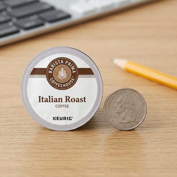 COFFEE-K CUP BARISTA PRIMA, ITALIAN DARK ROAST 24/BX - Cartouches Certifiees
