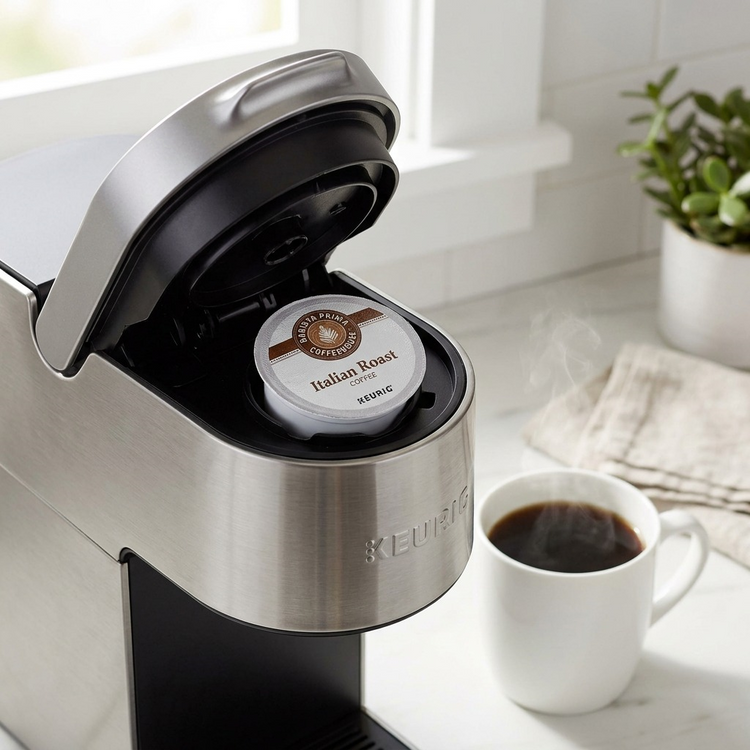 COFFEE-K CUP BARISTA PRIMA, ITALIAN DARK ROAST 24/BX - Cartouches Certifiees