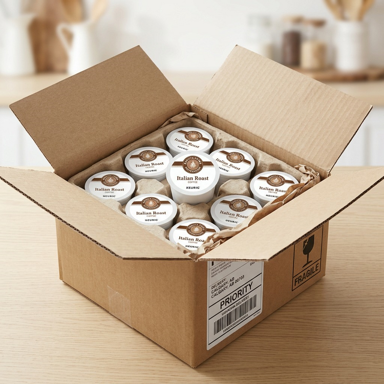 COFFEE-K CUP BARISTA PRIMA, ITALIAN DARK ROAST 24/BX - Cartouches Certifiees
