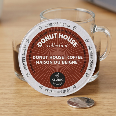 COFFEE-K CUP DONUT HOUSE LIGHT ROAST (06534) 24/BX - Cartouches Certifiees