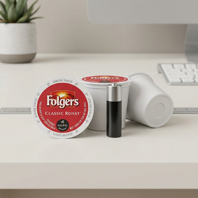 COFFEE-K CUP FOLGERS CLASSIC ROAST MEDIUM ROAST (20502) 24/BX - Cartouches Certifiees