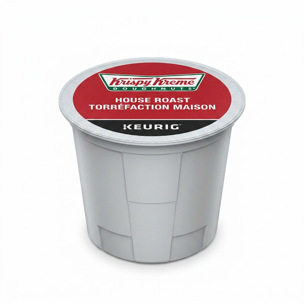 COFFEE-K CUP KRISPY KREME LIGHT MEDIUM HOUSE ROAST, 30/BX 30/BX - Cartouches Certifiees