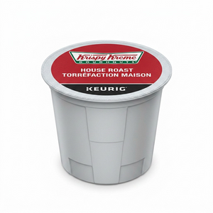 COFFEE-K CUP KRISPY KREME LIGHT MEDIUM HOUSE ROAST, 30/BX 30/BX - Cartouches Certifiees