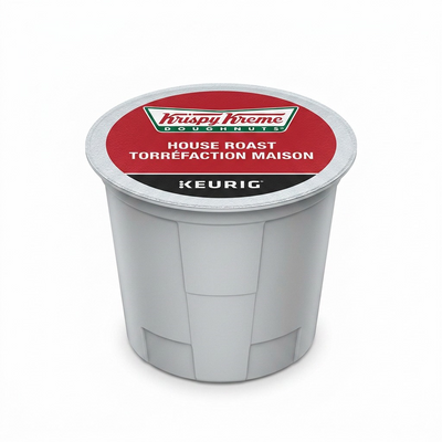 COFFEE-K CUP KRISPY KREME LIGHT MEDIUM HOUSE ROAST, 30/BX 30/BX - Cartouches Certifiees