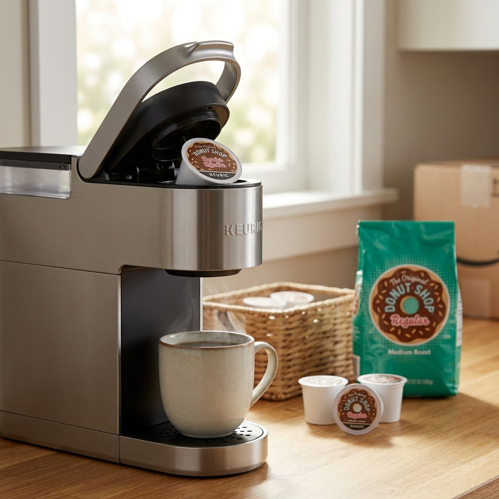COFFEE-K CUP THE ORIGINAL DONUT SHOP MEDIUM ROAST, REGULAR-32095 24/BX - Cartouches Certifiees