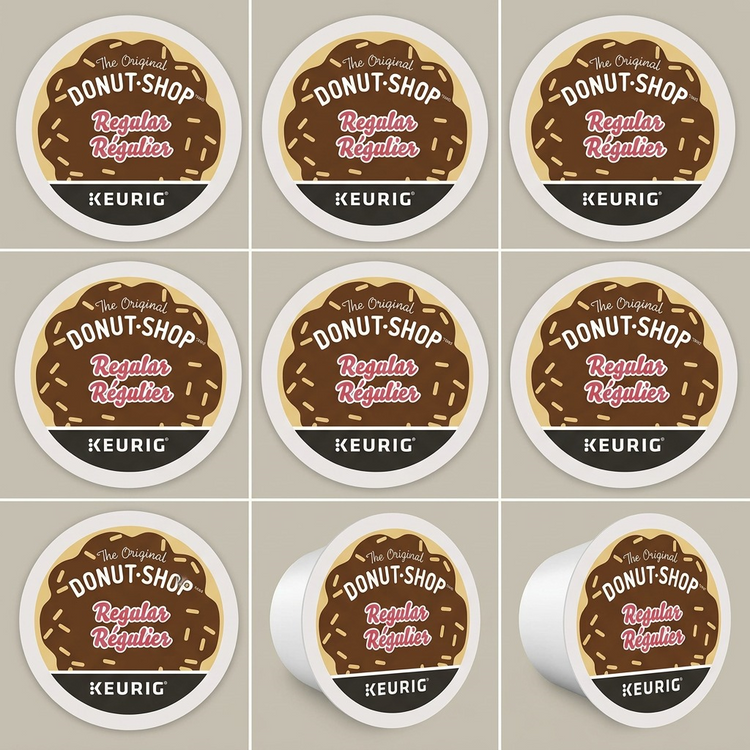 COFFEE-K CUP THE ORIGINAL DONUT SHOP MEDIUM ROAST, REGULAR-32095 24/BX - Cartouches Certifiees