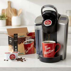 COFFEE-K CUP TIM HORTONS 100% COLOMBIAN-11309 24/BX - Cartouches Certifiees