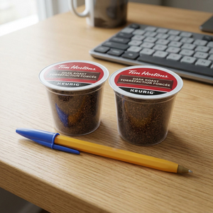 COFFEE-K CUP TIM HORTONS DARK ROAST (11307) 24/BX - Cartouches Certifiees