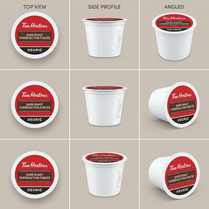 COFFEE-K CUP TIM HORTONS DARK ROAST (11307) 24/BX - Cartouches Certifiees