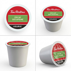 COFFEE-K CUP TIM HORTONS DECAF-11308 24/BX - Cartouches Certifiees