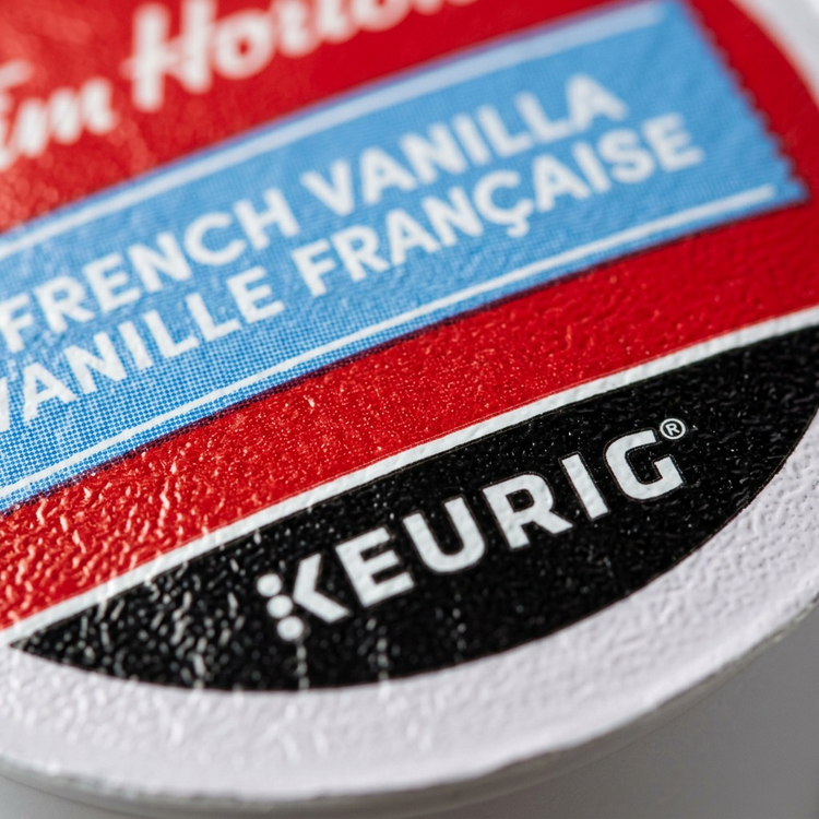 COFFEE-K CUP TIM HORTONS FRENCH VANILLA-13114 24/BX - Cartouches Certifiees