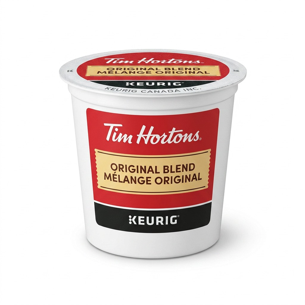 COFFEE-K CUP TIM HORTONS ORIGINAL BLEND MEDIUM ROAST-349469 24/BX - Cartouches Certifiees