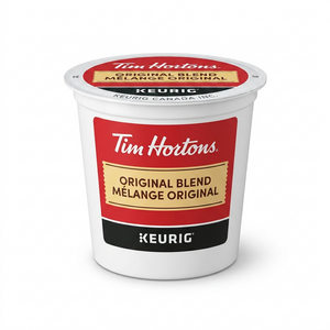 COFFEE-K CUP TIM HORTONS ORIGINAL BLEND MEDIUM ROAST-349469 24/BX - Cartouches Certifiees