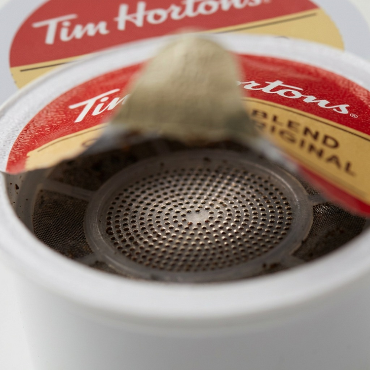 COFFEE-K CUP TIM HORTONS ORIGINAL BLEND MEDIUM ROAST-349469 24/BX - Cartouches Certifiees