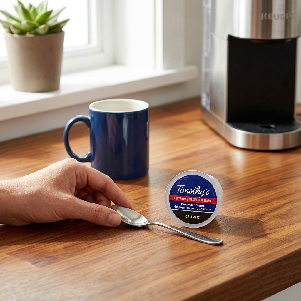COFFEE-K CUP TIMOTHY'S BREAKFAST BLEND LIGHT ROAST-06771 24/BX - Cartouches Certifiees